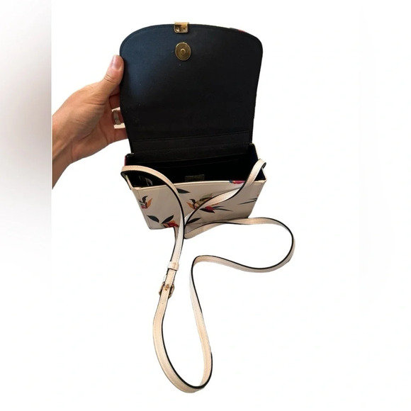 Floral Squared Hand / shoulder Bag - Picture 6 of 9